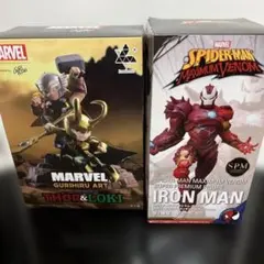 MARVEL フィギュア 2種セット ソー ロキ アイアンマン
