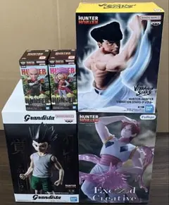HUNTER×HUNTER フィギュア 4体セット まとめ売り - メルカリ