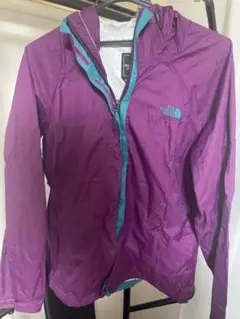 THE NORTH FACE フード付きマウンテンパーカー M 紫