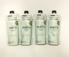 merit メリット シャンプー つめかえ用 320ml 4個セットのサムネイル