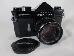 フィルムカメラ 整備済 完動品　Pentax SP　+ f/1.8　P352のサムネイル