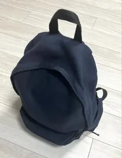 ネイビー シンプル バックパック【無印良品】