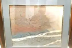 作者不明)絵 絵画 風景画 美術品 サイン入り - メルカリ