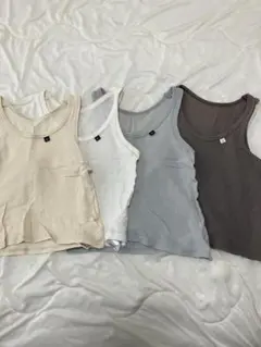 西松屋 タンクトップ 肌着 4枚セット