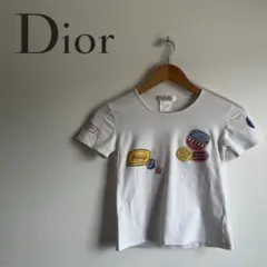 Dior 02SS ワッペンプリント Tシャツ ガリアーノ期 激レア y2kのサムネイル