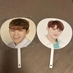 セブチ ウジ うちわ セット