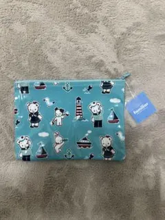 【ファミリア】フラットポーチ