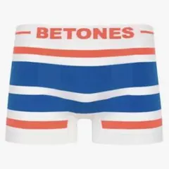 ビトーンズ BETONS ボーダー ORG/BL メンズ ボクサーパンツ 新品のサムネイル