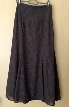 【ナチュラルビューティーベーシック】 Aラインスカート