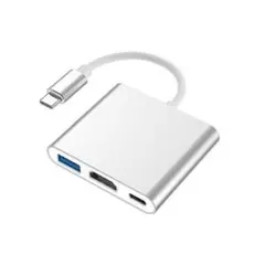 3-in-1 HDMI USB-C 変換 アダプター 4k スマホ ミラーリング