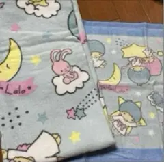 キキララ バスタオル　＆　ハンドタオル　リトルツインスターズ