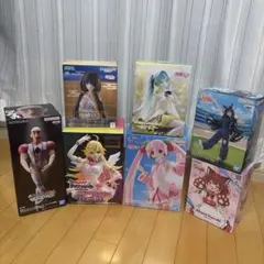 プライズ　フィギュア　７体セット　美少女