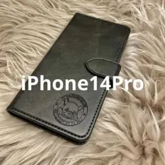 iPhone14Proケース 手帳型 レザー柴犬 新品未使用 シンプル