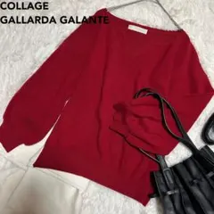 最終値下げ⚠️極美品✨️COLLAGE GALLARDA GALANTE Vネック