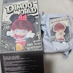 DIMOO WORLD × DISNEY ぬいぐるみキーチェーン チップ&デール