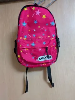 OUTDOOR（ティンカーベルコラボ） 星柄リュック
