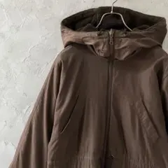 ヴィンテージ　ジャケット　フルジップ　リバーシブル　ボアジャケット　茶　LO32