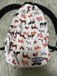 OUTDOOR リュック 動物柄