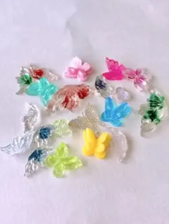 値下げ！蝶々 ネイルパーツ