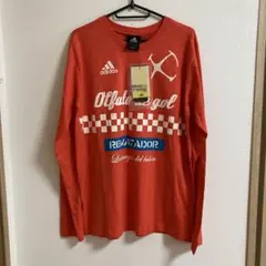 新品タグ付 アディダス REMATADOR 長袖Tシャツ L 赤のサムネイル