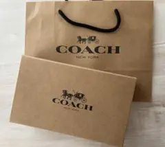 COACH ショップ袋とギフトボックス セット