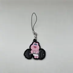 おぱんちゅうさぎ　ラバーキーホルダー ガチャガチャ　可哀想に