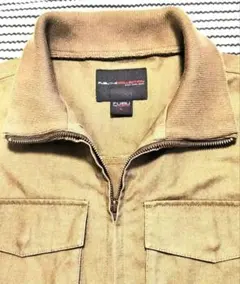 ★ヒップホップ ストリート系 FUBU/フブ カーキ ベスト ジレ XL相当 ★
