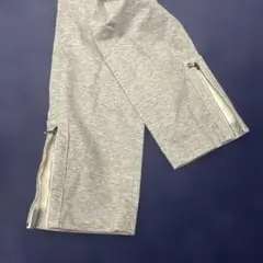 CIVIDINI グレー ジョガーパンツ
