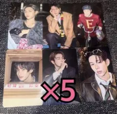 RIIZE ALL OF YOU トレカ 通常盤 封入 6種コンプ ×5