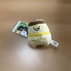 新品タグ付き❣️お文具といっしょ リボンマスコットキーチェーン プリンさん