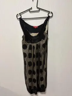 美品✨Derhyドット柄ノースリーブチュニック　ワンピース S