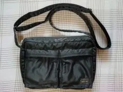 PORTER ポーター タンカー ショルダーバッグ　2層 M 黒色 美品