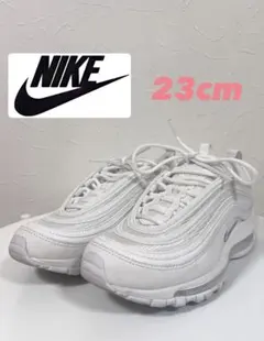 상태좋음 ❣️ ナイキ エアマックス97 ホワイト グレー 23cm ホワイト