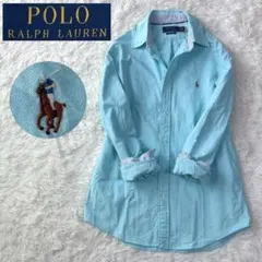 【極美品】現行品 ポロラルフローレン カスタムフィット マルチポニー BDシャツ