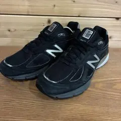 アメリカUSA製　ニューバランス　M990BK4 ブラック27.5cm