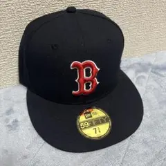 ボストン・レッドソックス 59FIFTY キャップ 黒 7 3/8