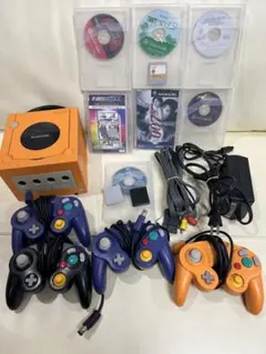 ゲームキューブ　DOL-001 コントローラー　メモリーカード　ゲーム　セット