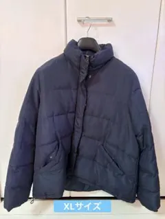 GU ネイビー ダウンジャケット XLサイズ