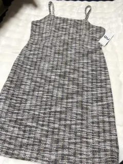 GU ツーディキャミワンピース Mサイズ ブラウン