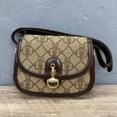 3F FIRENZE ITALY ヴィンテージ ショルダーバッグ 総柄 がま口付 