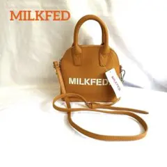 新タグ MILKFED. 2wayバッグ マスタードイエロー ショルダーバッグ