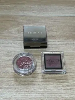 アイシャドウ3点セット（CLIO, エチュードハウス, ADDICTION）