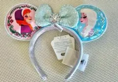 香港ディズニー　アナ　エルサ　カチューシャ　雪山アナ　アナと雪の女王