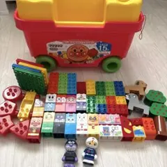 アンパンマンはじめてのブロックワゴン（未使用に近い）