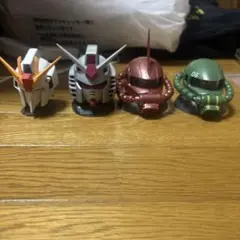 機動戦士ガンダム カプセルトイ ヘッドモデル 4種セット