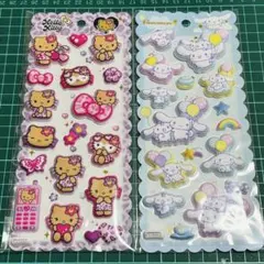クラックス サンリオ 日焼けキティ＆シナモロール マシュマロシール
