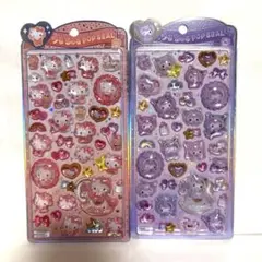 うるちゅるぽっぷシール　キティー　クロミ　ベビー　おまけ付き