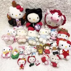 レア◇ ご当地キティ ぬいぐるみ 北海道 横浜 箱根 三重 長崎 大分