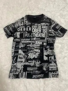 DIESEL ディーゼル グラフィティー 落書き　 Tシャツ　ブラックのサムネイル