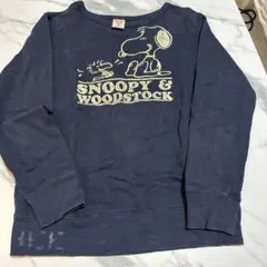 DENIM DUNGAREE スヌーピーートレーナー スウェット
